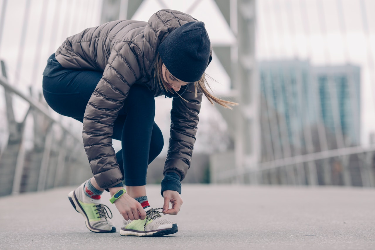 woman working out in winter Local Counselling Centre